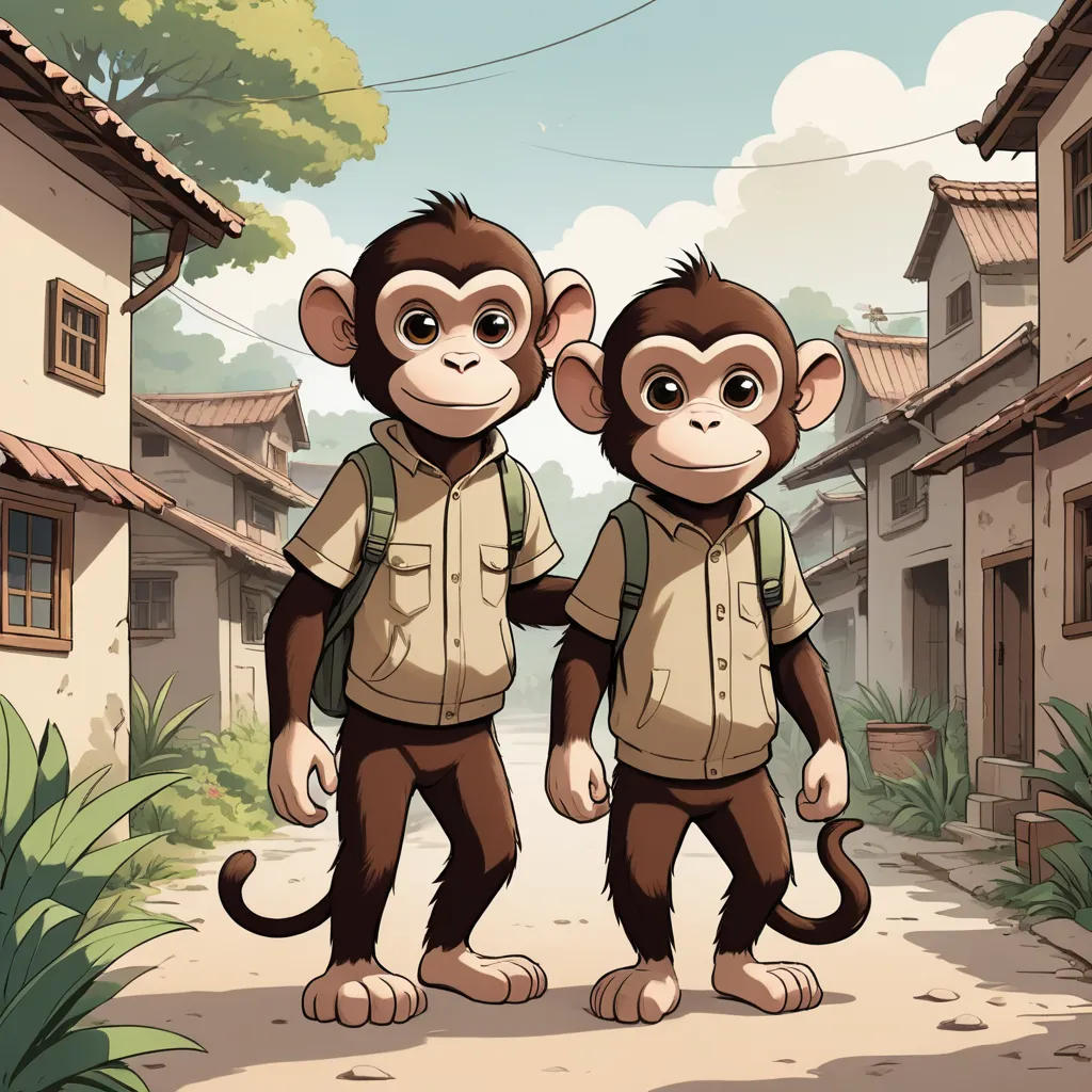 The Clever Chimpoo and Meow
