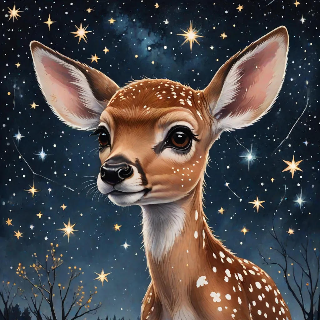 The Fawn's Starry Adventure