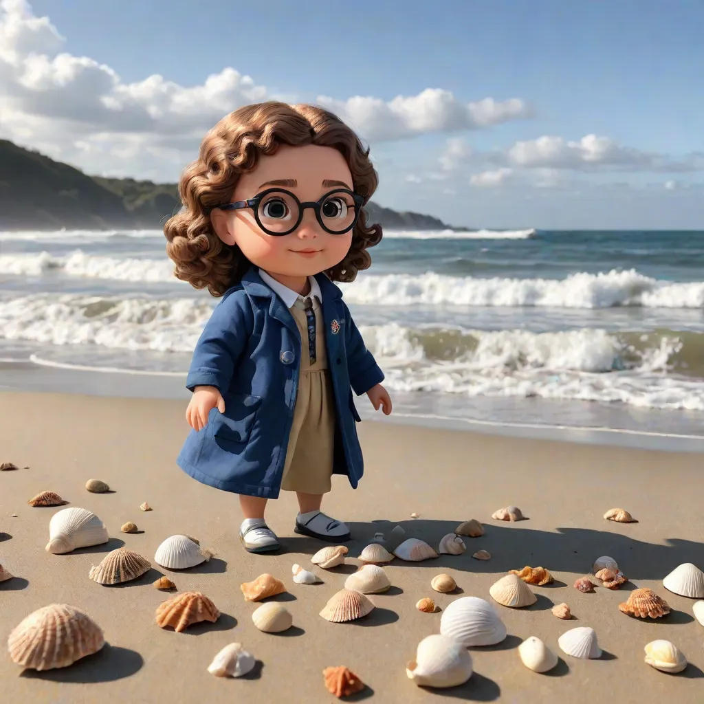 Professor Penelope's Beach Day