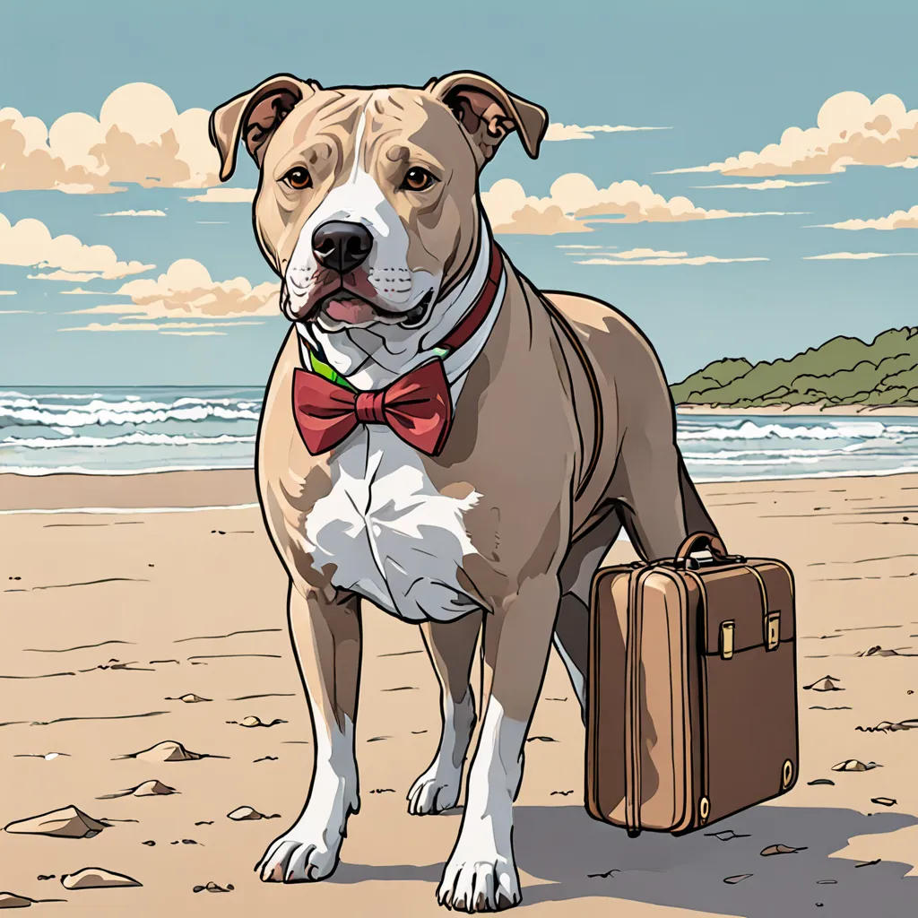 The Bowtie Briefcase Beach Adventure