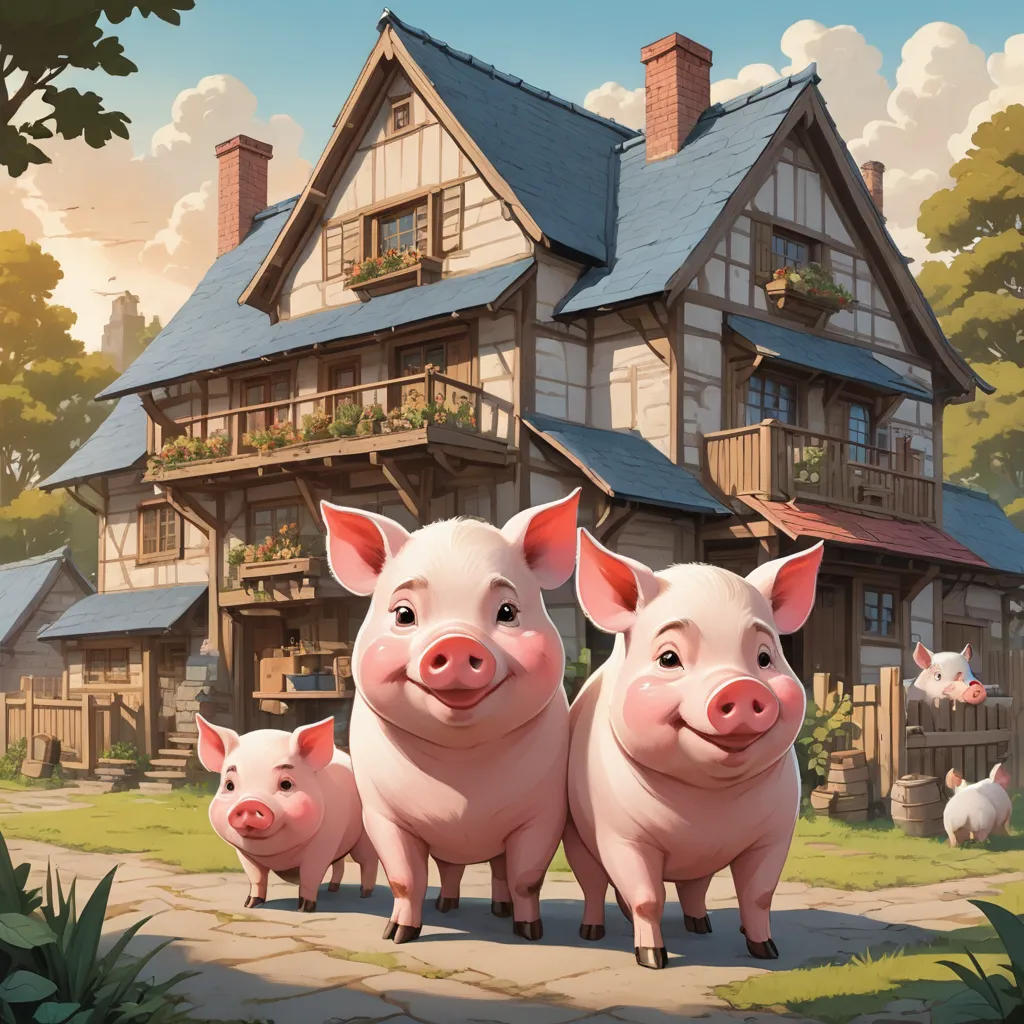 The Three Brave Pigs