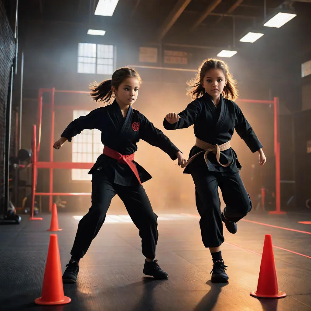 Sisters on a Secret Ninja Mission