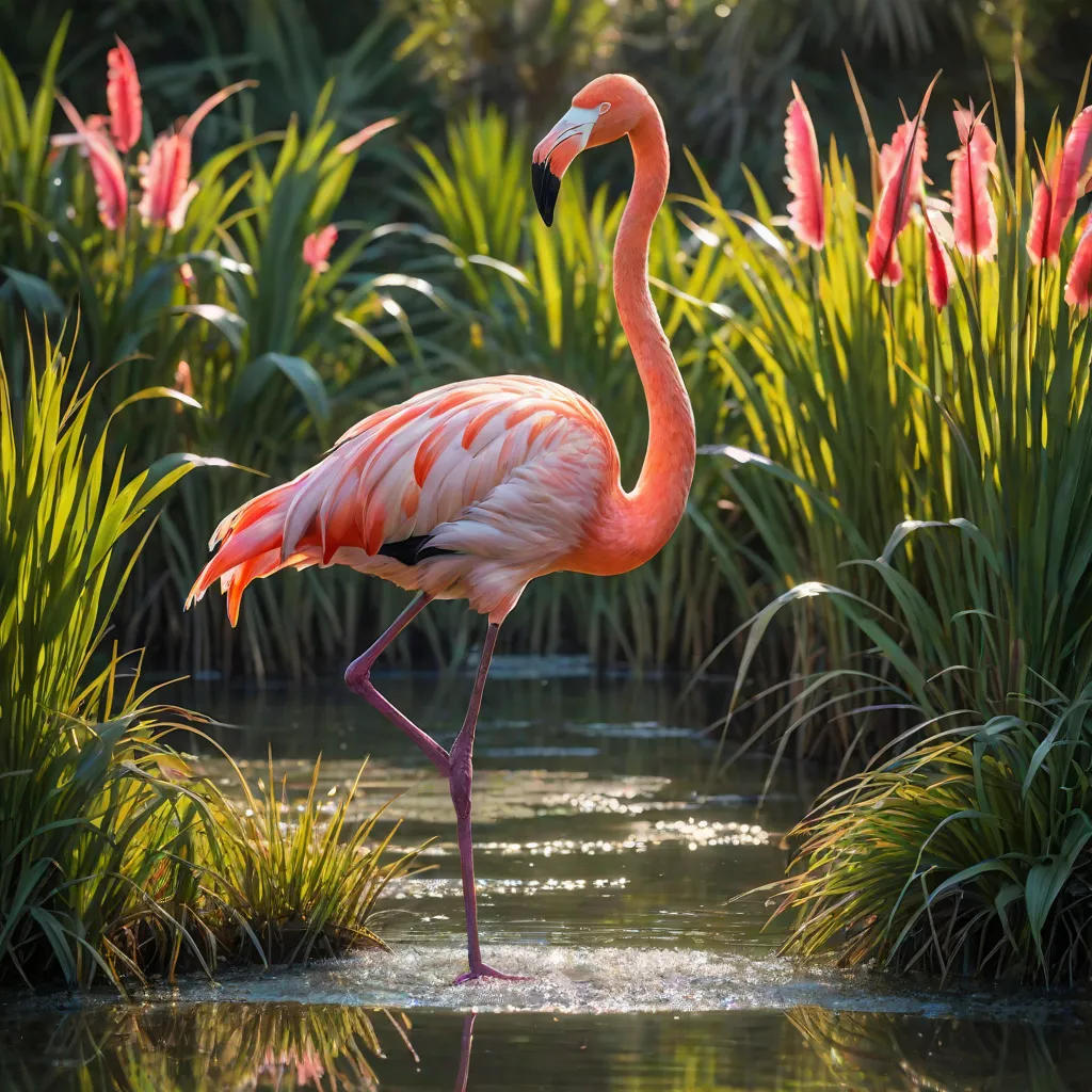 Jason the Non-Pink Flamingo