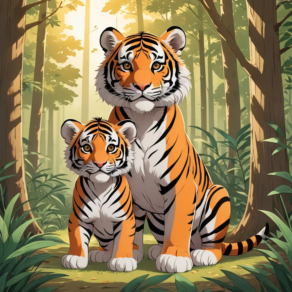 Tiger Baby and the Forest Adventure