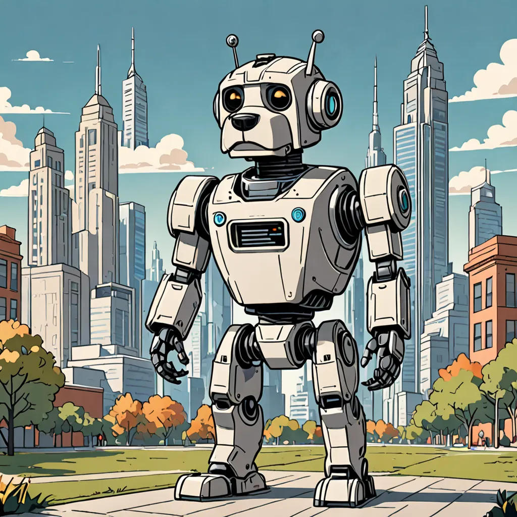 Sparky the Robo-Pup Saves the Day