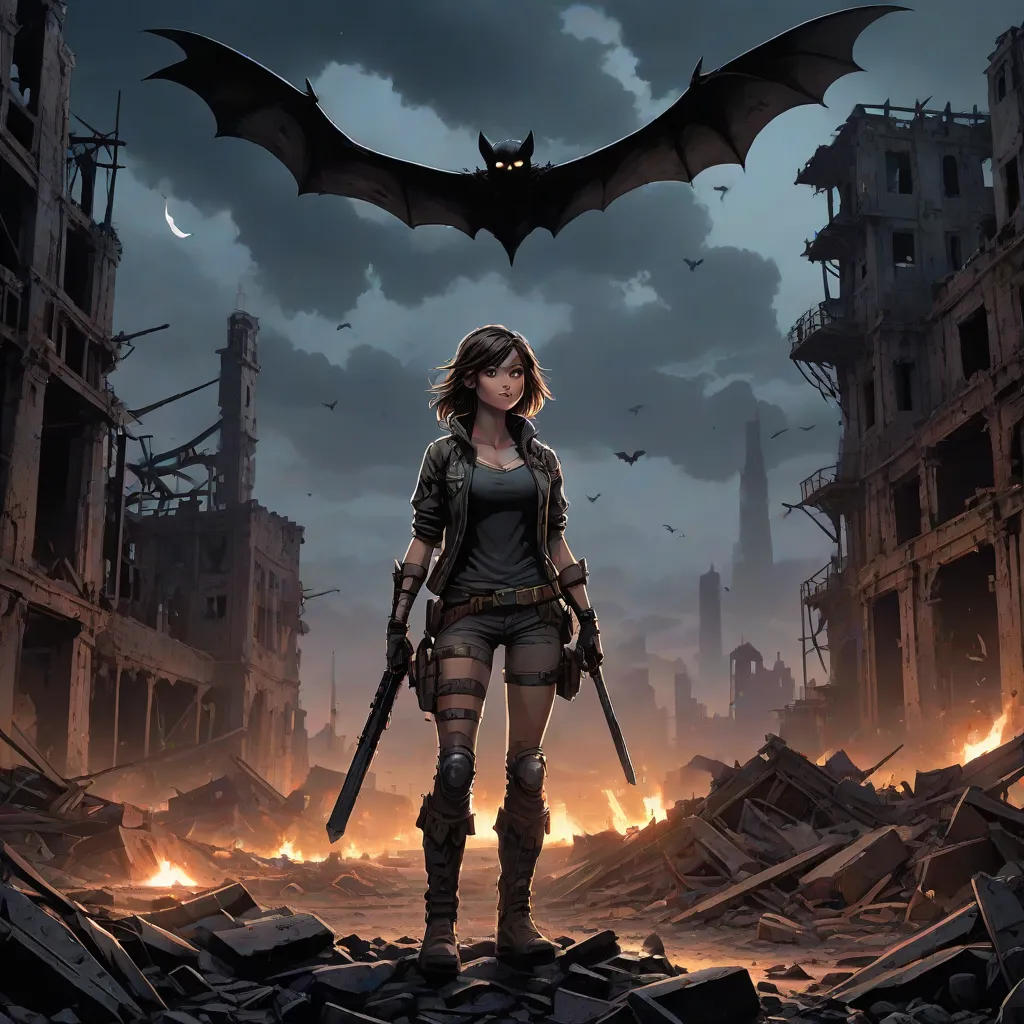 Motor Girl and the Bat of Destiny