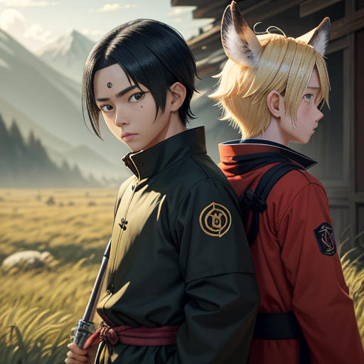 The Training of Boruto and Sasuke