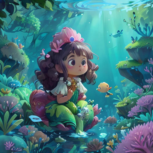 The Enchanting Mermaid Princess