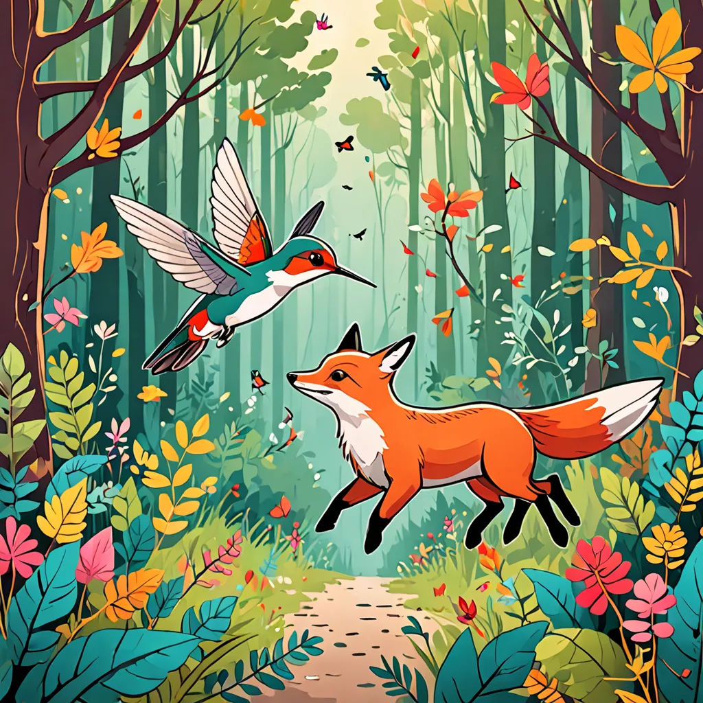 The Hummingbird and the Fox