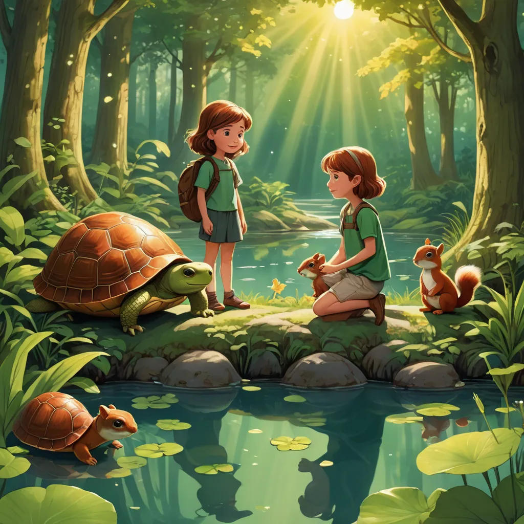 The Journey of Lily and the Enchanted Forest