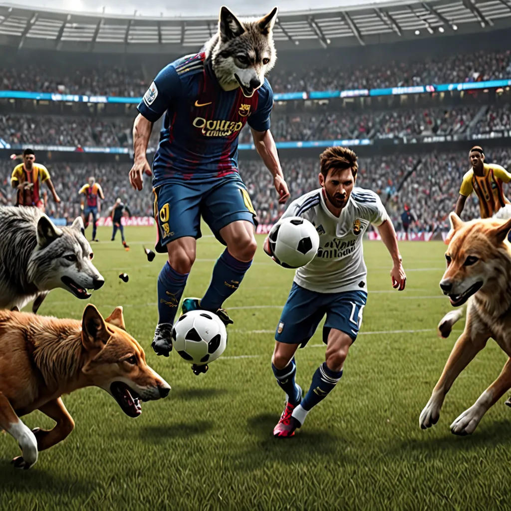 The Animal All-Stars vs The World Team