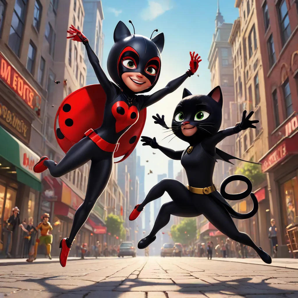 Ladybug's Playful Lesson