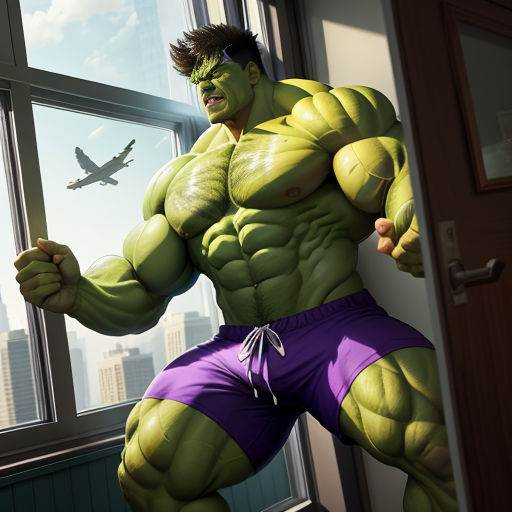 Download Unleash The Power Of The Incredible Hulk | Wallpapers.com