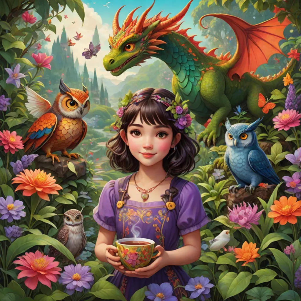The Secret of the Enchanted Tea Garden