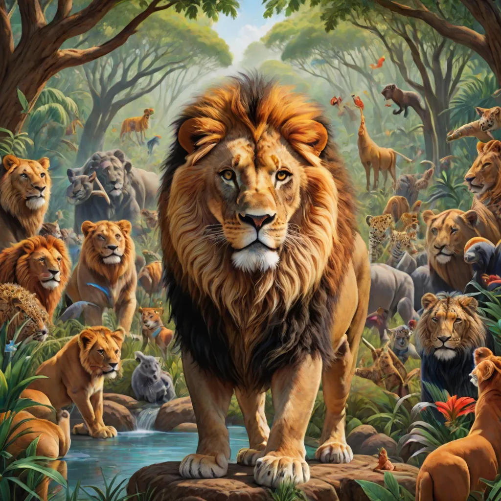 Leo the Wise Lion
