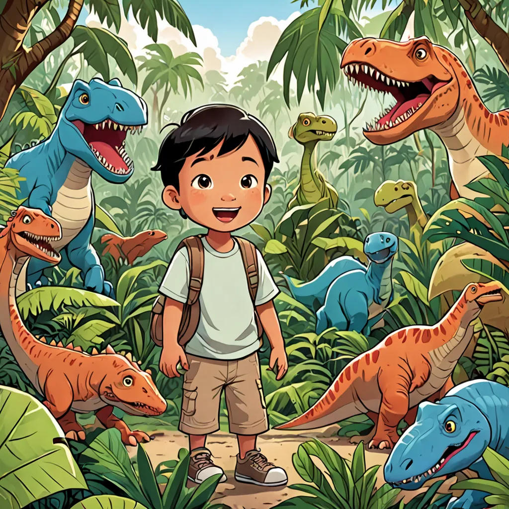 Lucas and the Dinosaur Friends