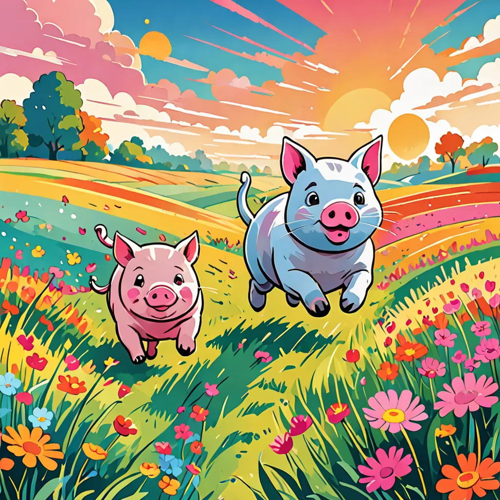 The Cat and the Pig