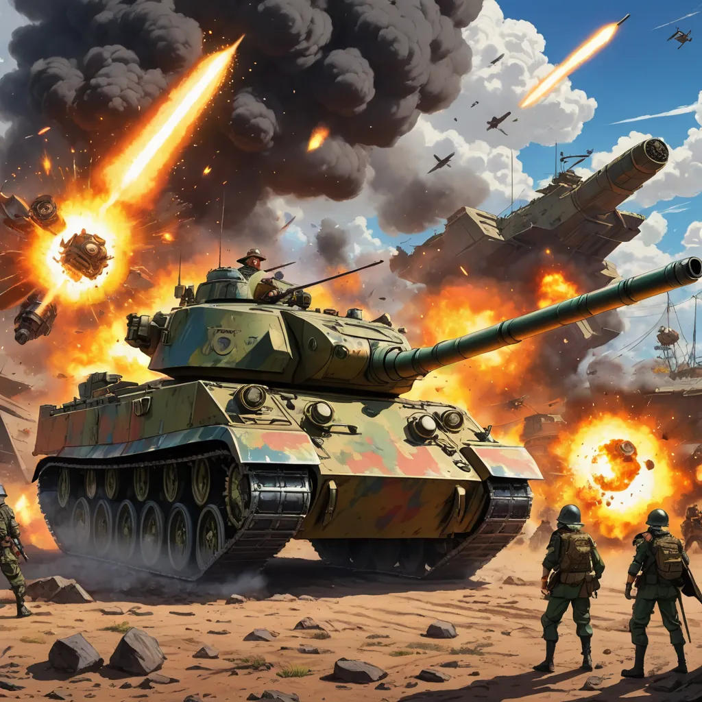 Tank Duel: Flames of Rivalry