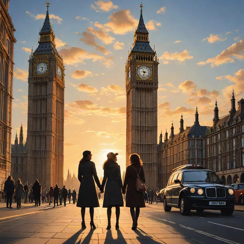 Antoinette and Kandace's London Adventure