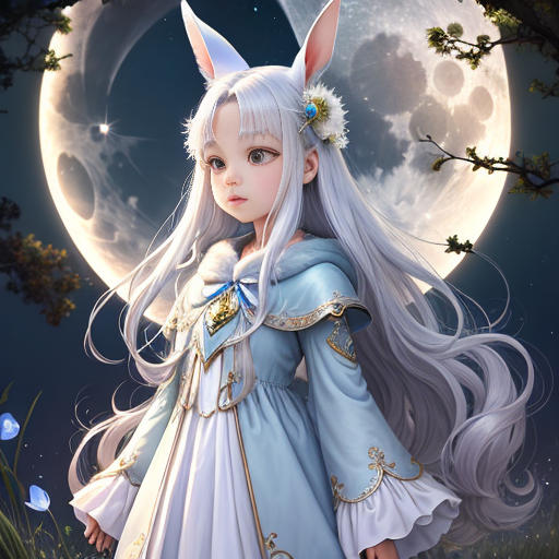 The Secret of Mimi the Rabbit and the Moonlight