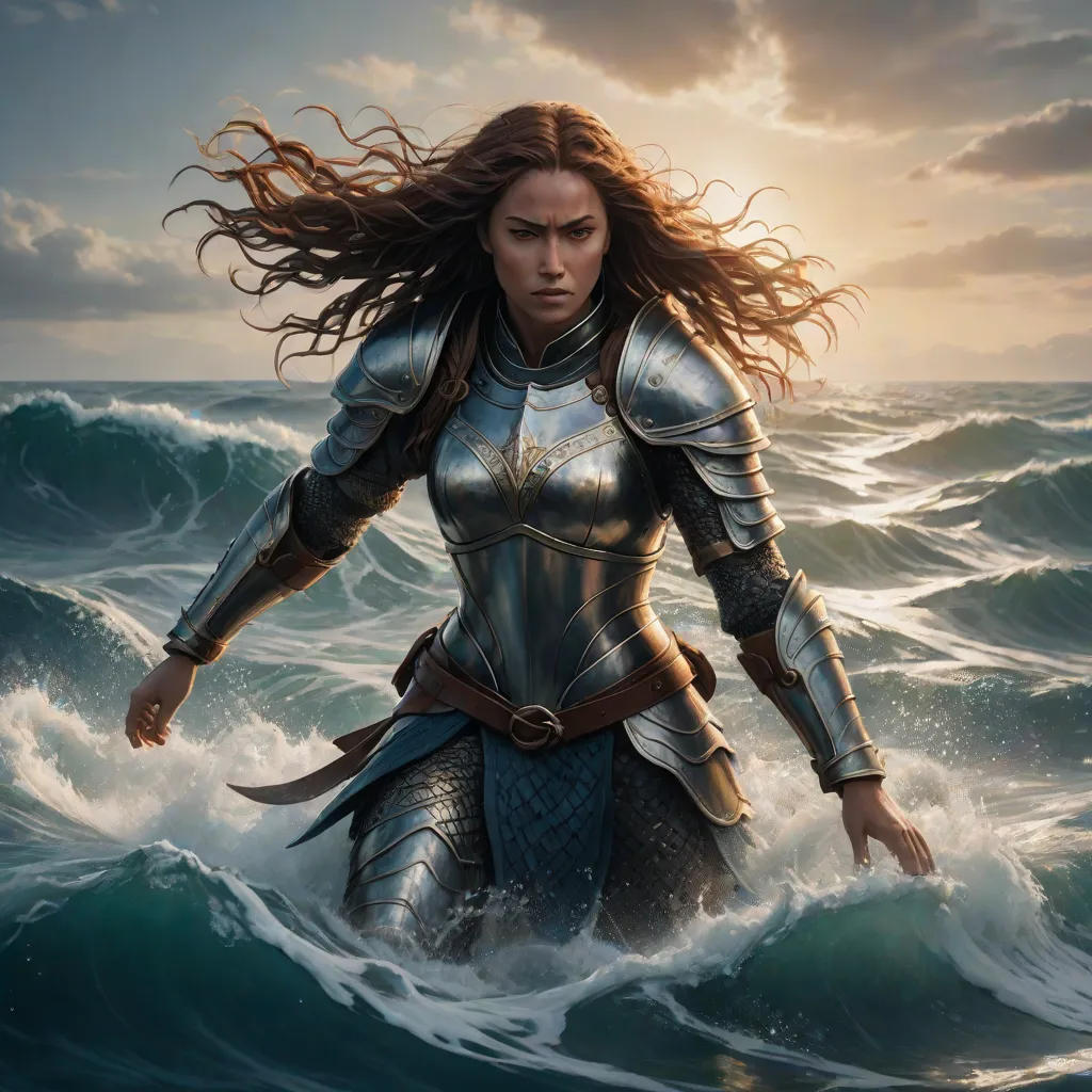The Warrior's Plunge