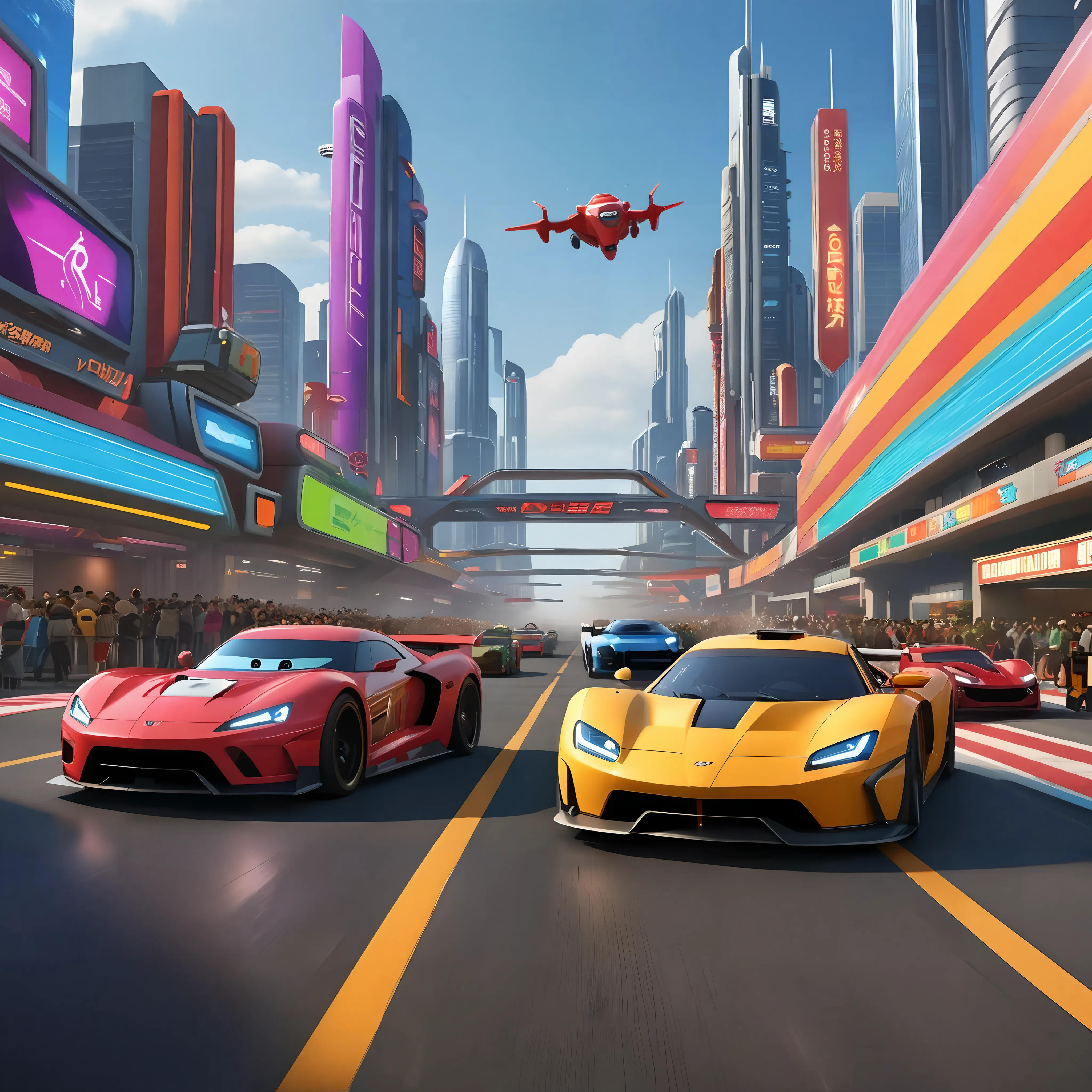 Speedy Wheels: The Ultimate Race