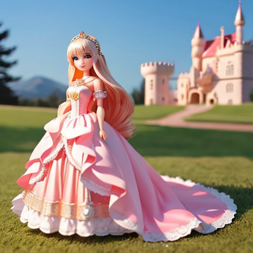 Barbie's Dream of Being a Princess, a verdadeira cara da barbie assustadora  