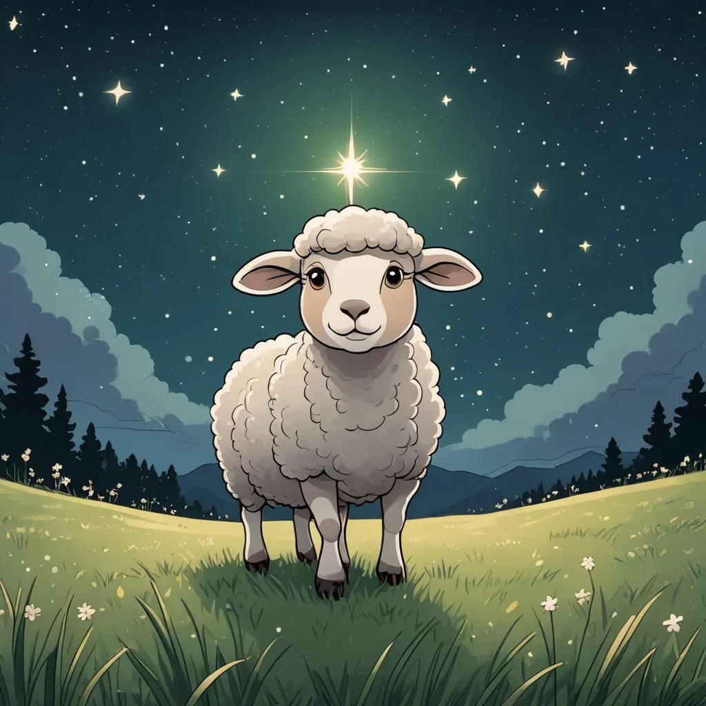 The Lost Little Star and the Sheep