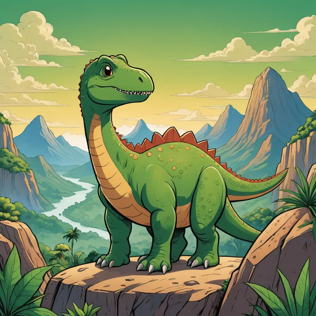 El Pequeño Dinosaurio Valiente