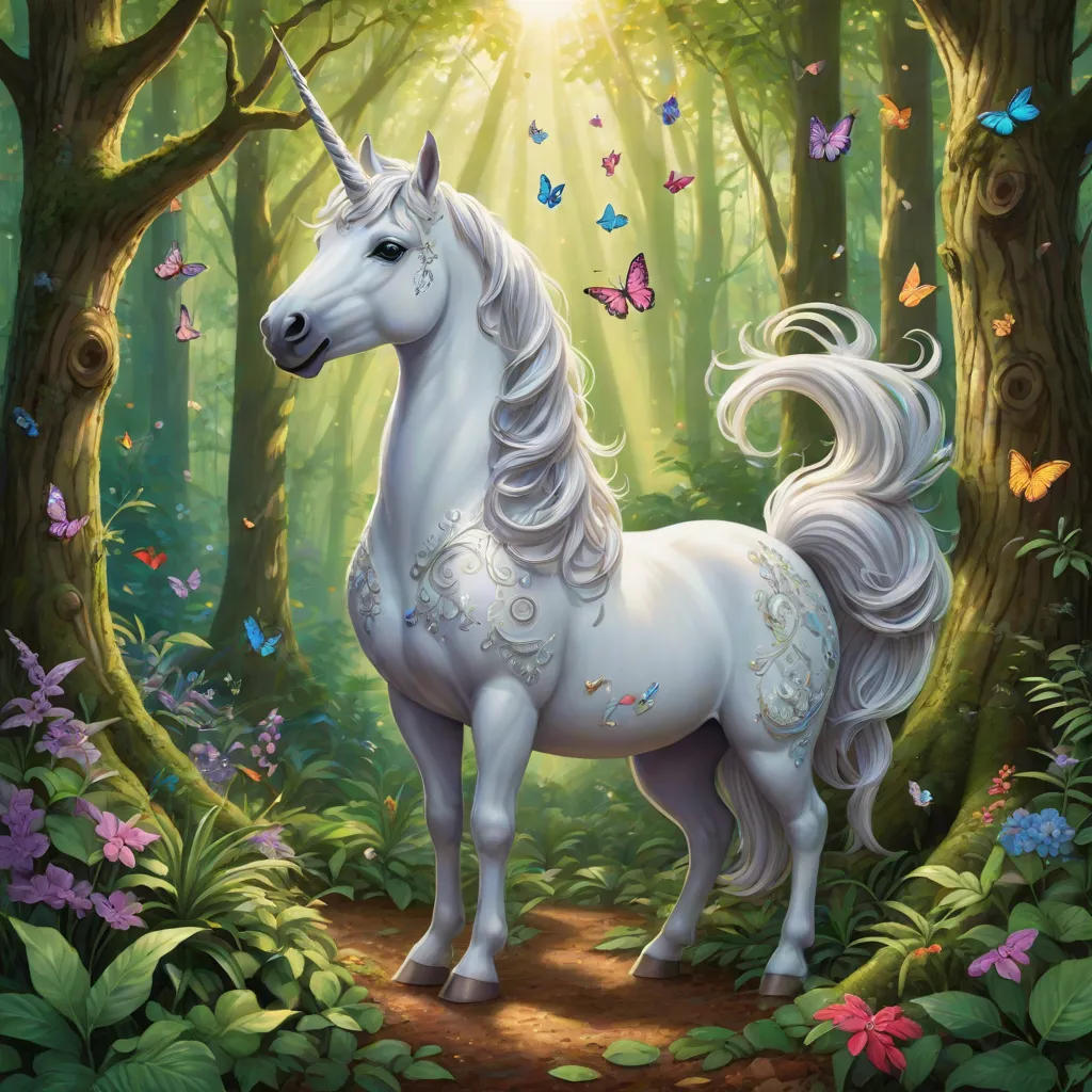 Lila the Lost Unicorn and the Forest Friends