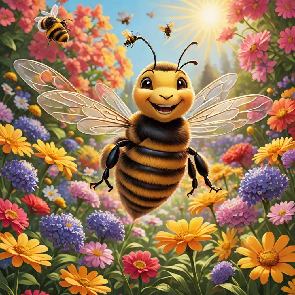 Buzzy the Brave Bee: A Lesson in Saying No