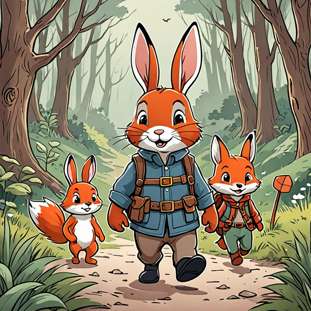 The Adventure of Benny the Brave Bunny