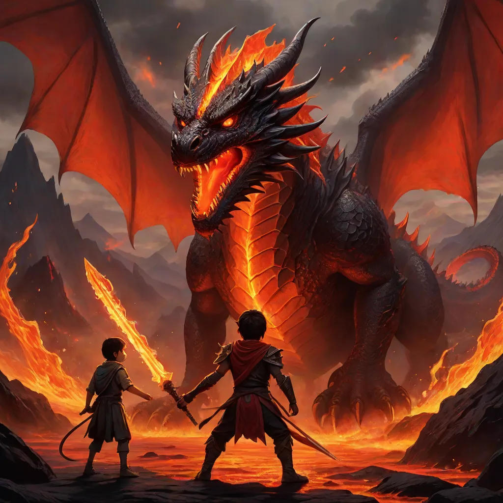 The Boy and His Lava Dragon