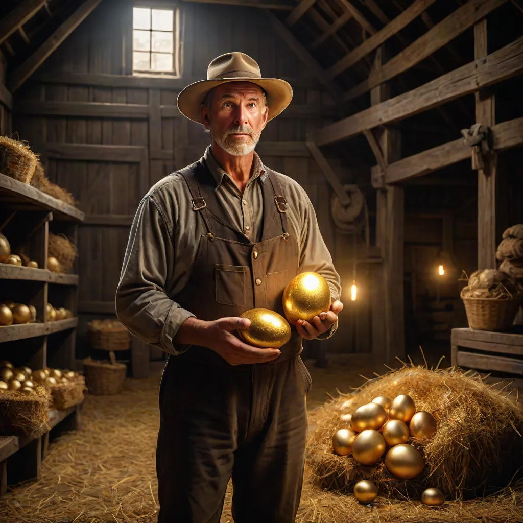 The Greedy Farmer and the Golden Hen