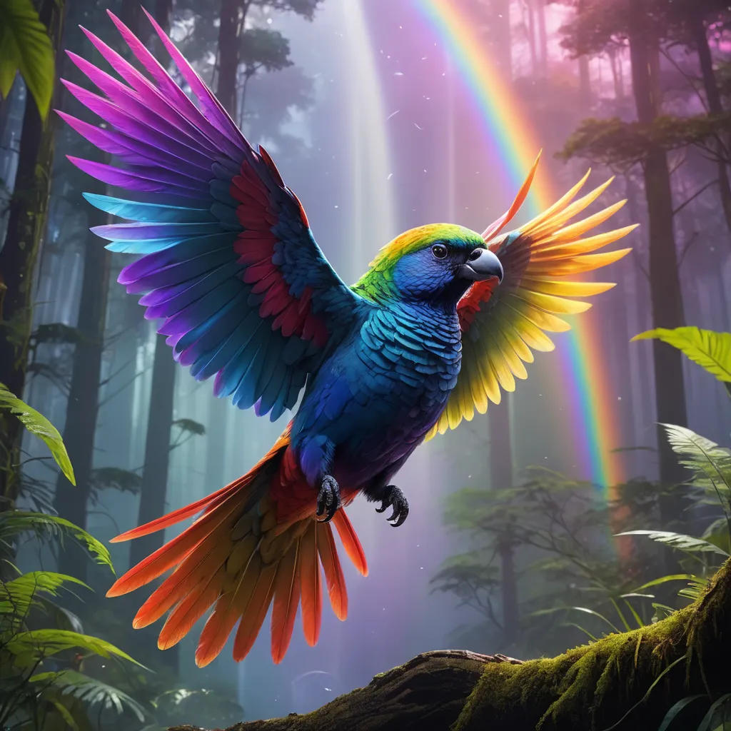 The Rainbow's Flight