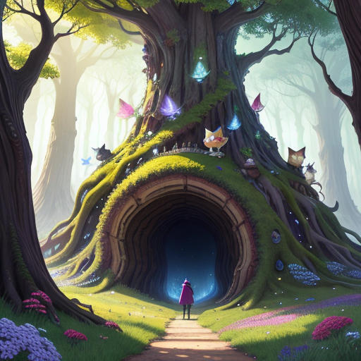The Enchantment of the Fairy and the Raccoon