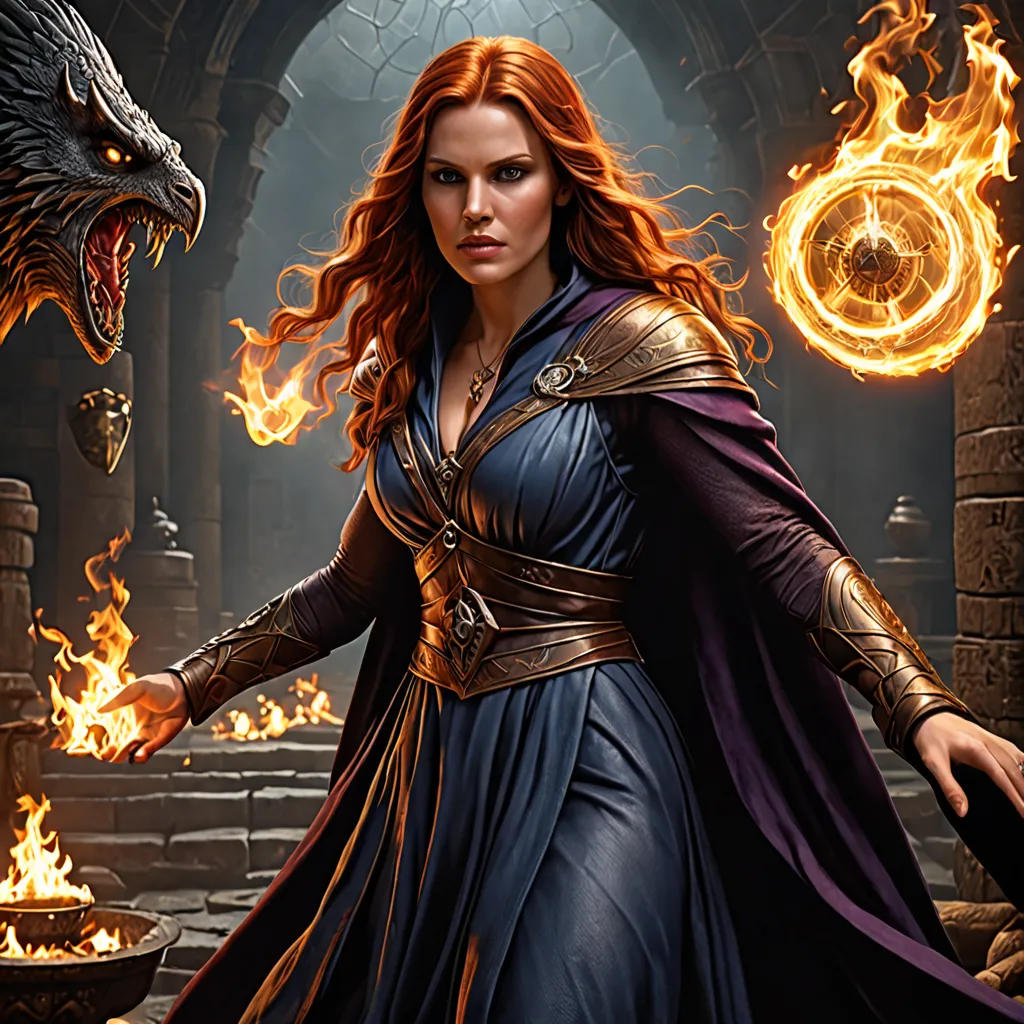 The Sorceress's Weighty Battle