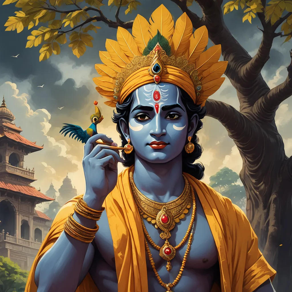 Krishna and the Rakshas