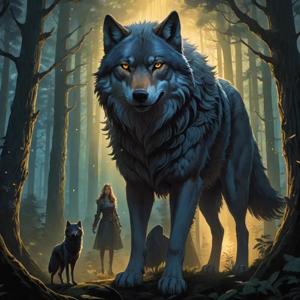 Abigail and the Fearsome Wolf