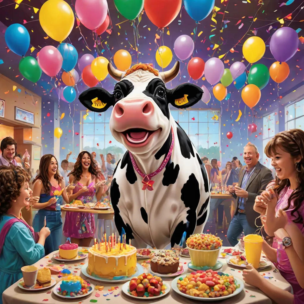 The Curious Case of the Talking Cow