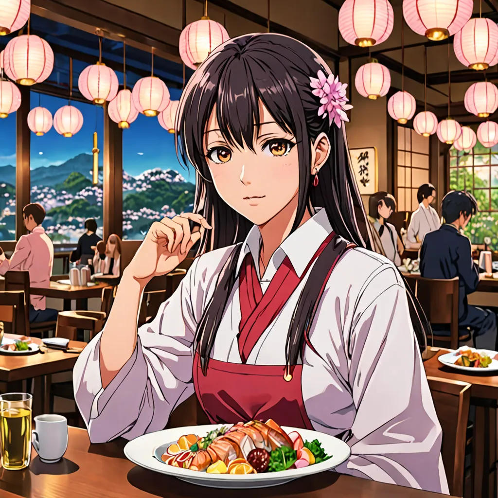 The Sakura Waiter