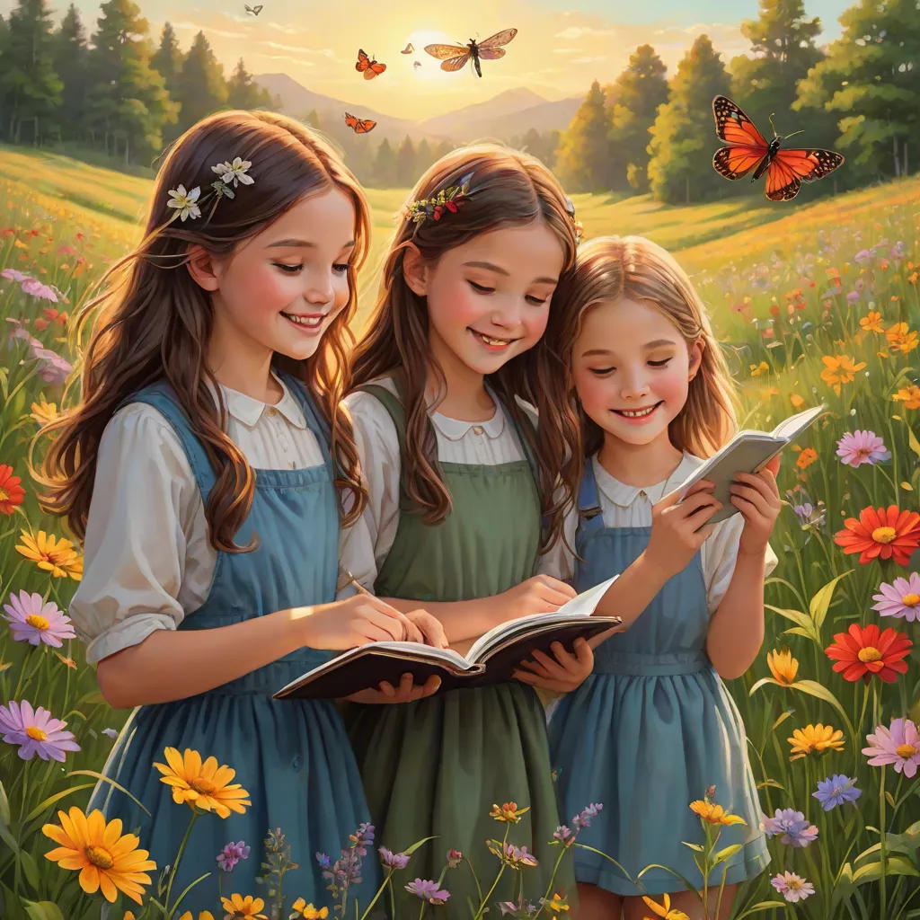 The Counting Adventures of the Three Sisters