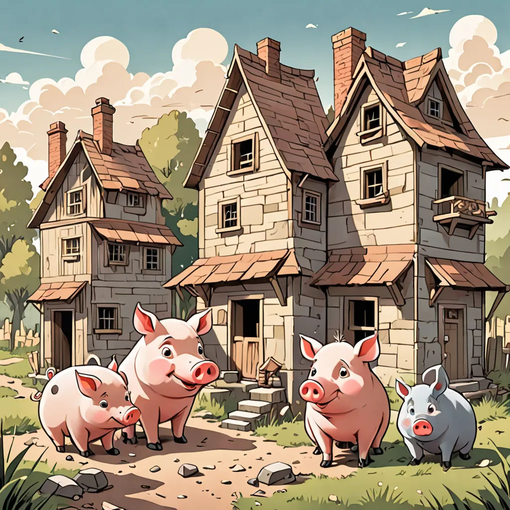 Die Drei Kleinen Schweinchen