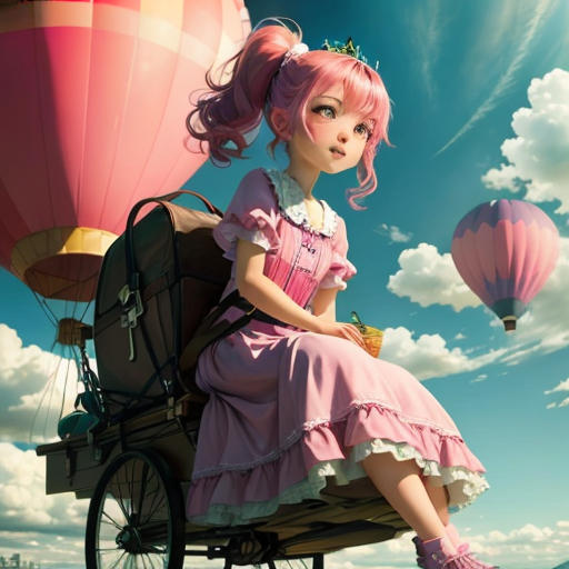 The Pink Princess Balloon