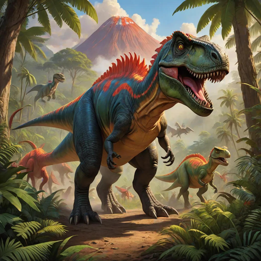 Dino Friends on a Big Adventure