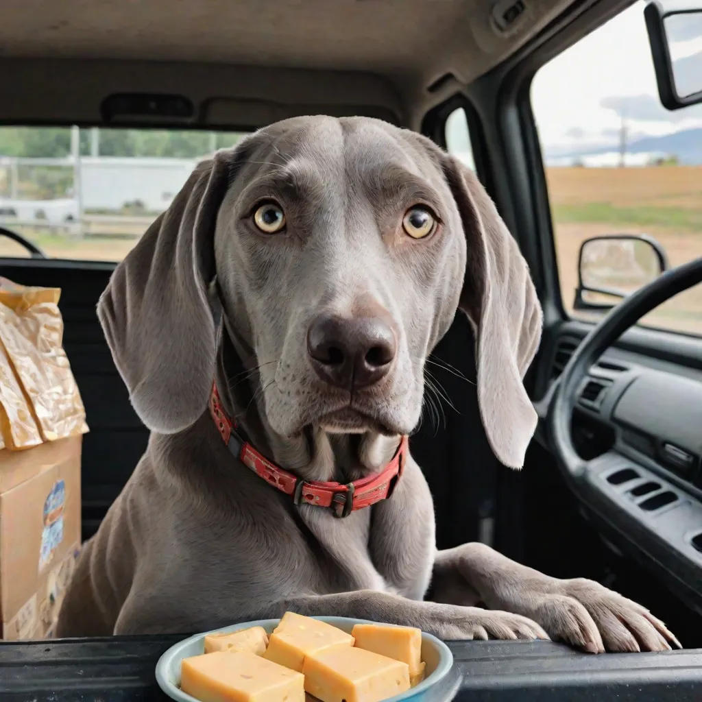 Luke the Whining Weimaraner