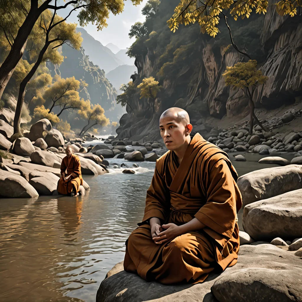 The Enlightened Monk