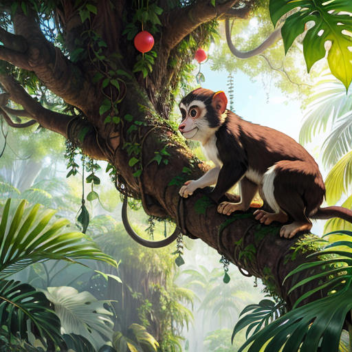 The Curious Monkey
