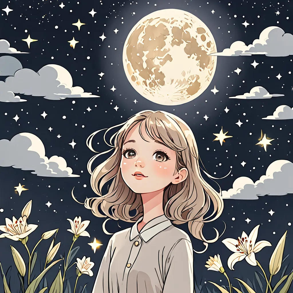 Lily's Moonlit Adventure