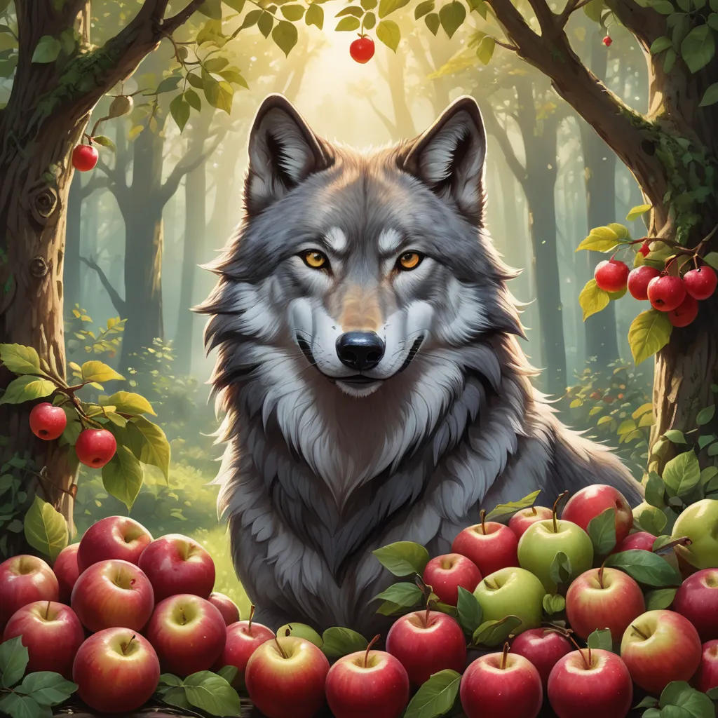 The Fruit-Loving Wolf